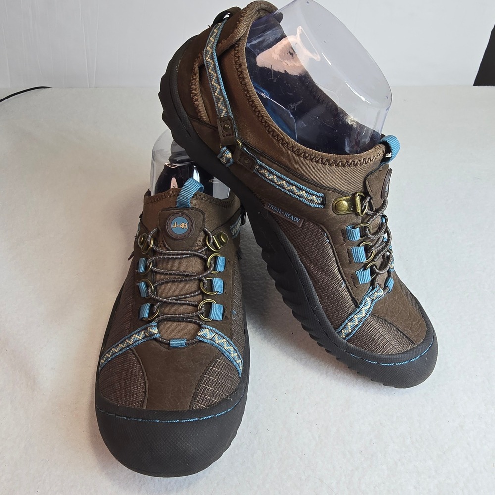 Jeep J-41 Trail Traction Hiking Sneaker Adventure Neutral Gorpcore Shoe Women 8M